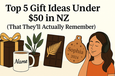 Top 5 Gift Ideas Under $50 in NZ (That They’ll Actually Remember)